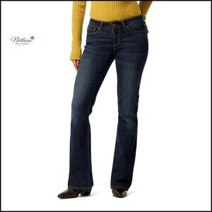 Women's Modern Straight Jeans Super Stretch Slim Fit Premium Denim